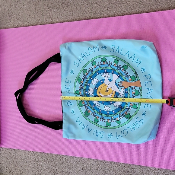 ✌️ ☮️ Peace Tote bag NWOT - Picture 2 of 3